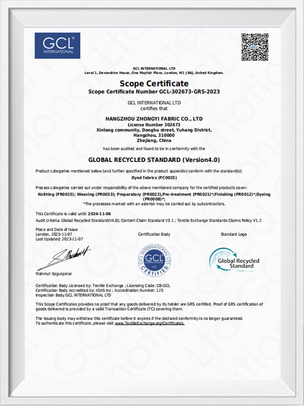 scope certificate